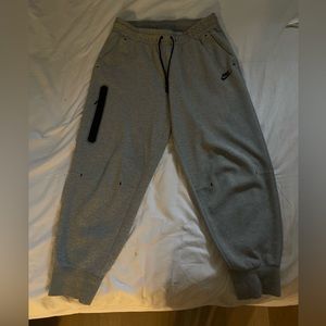 Gray Nike Tech Sweatpants